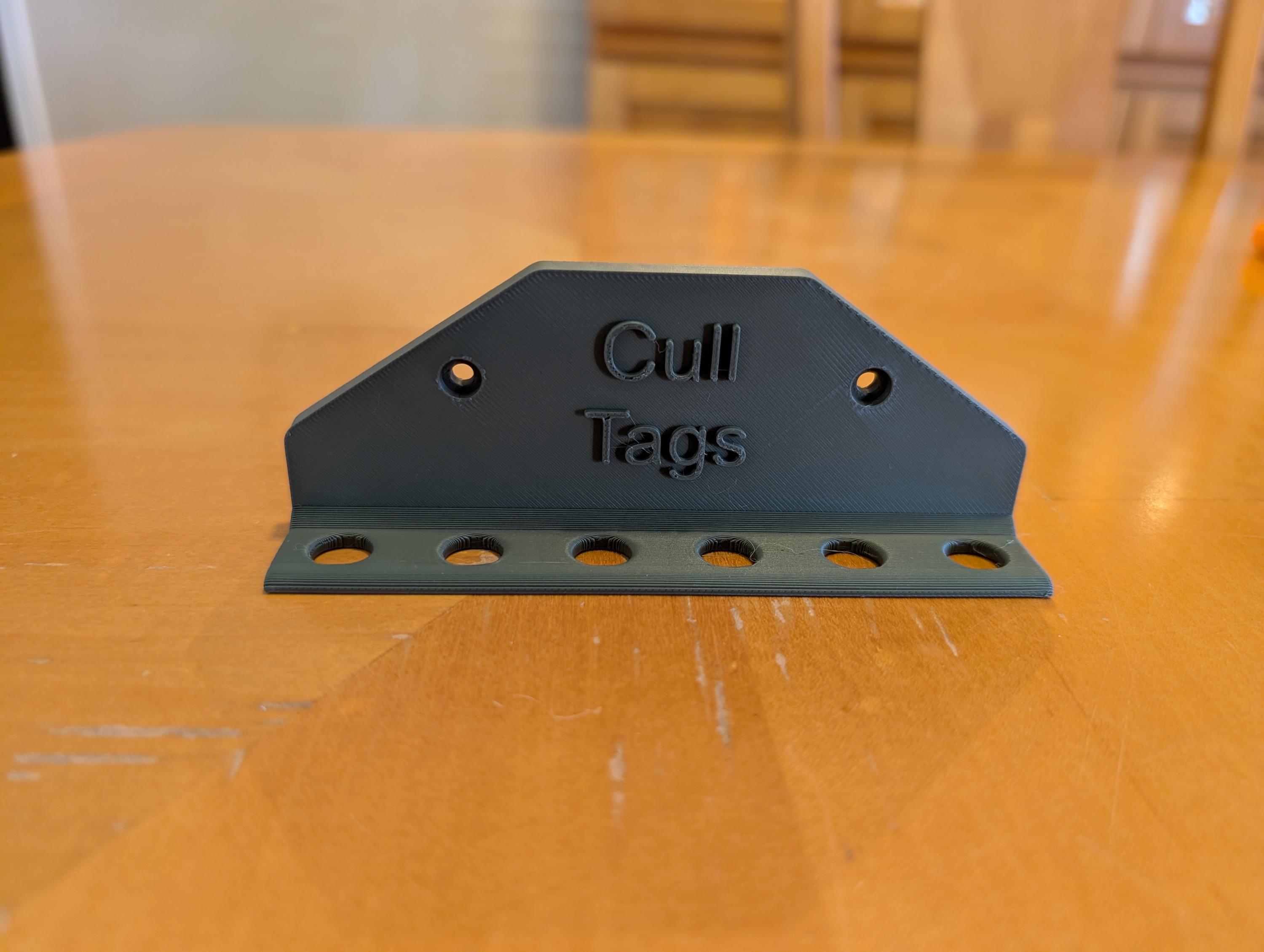Cull Tag Holder | Fishing Cull System Organizer | Boat Tag Holder ...