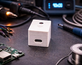 ESP32 Cam Case – 3D Printed Enclosure for ESP32 Cam MB – Camera Module Housing – DIY IoT Project – Security Camera Shell