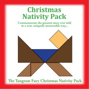 Christmas Nativity Tangram Pack