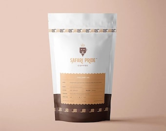 Safari Pride Coffee Malawi AA Premium Single Origin Roast Smooth Medium Dark Roast with Sweet Fruity Caramel Notes Gourmet Sustainable