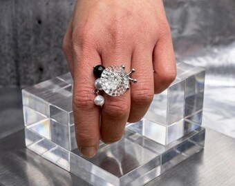 Assembled Object Ring No.1 / No.2| Monochrome Jewelry