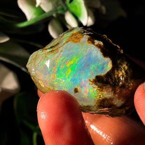 Large Crystal Opal, Natural Ethiopian Water, oil Opal Rough - 214 ct