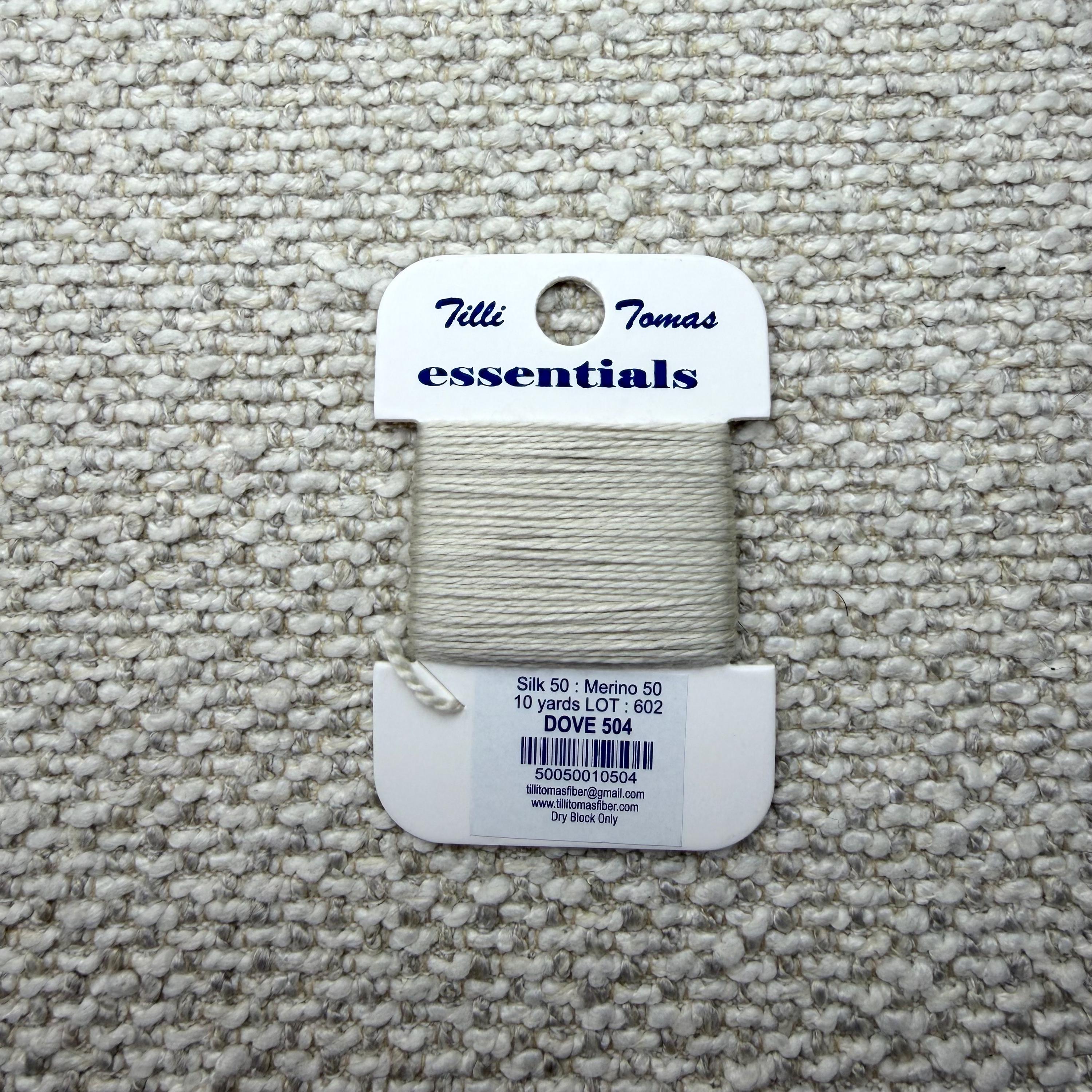 Essentials Tilli Tomas Thread Cards Silk Wool 18 Mesh - Etsy