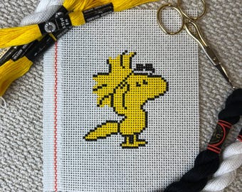 クールなウッドストックチャーリーブラウンニードルポイントキャンバスハンドペイント13メッシュ初心者向けトレンディ