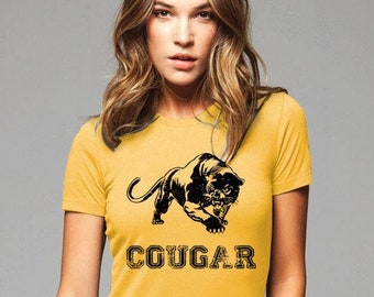 Cougar Shirt - Etsy