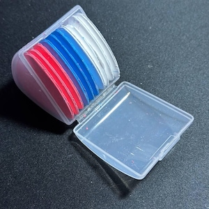 Tiza de sastre de colores: Tiza triangular para coser tela - 10 o 20 unidades