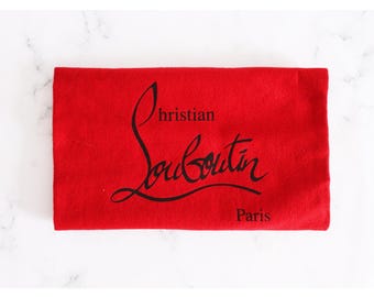 Bolsa guardapolvo vintage de Louboutin