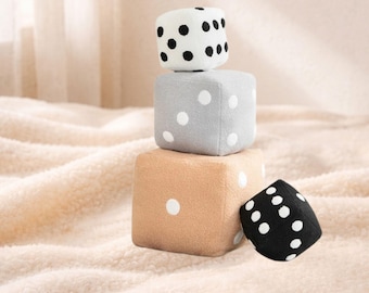 Dice Plush Pillow | couch pillows for Home Decor | Baby pillow