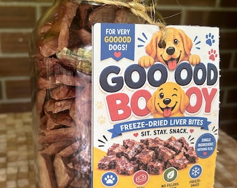 Freeze dried beef liver 15 oz