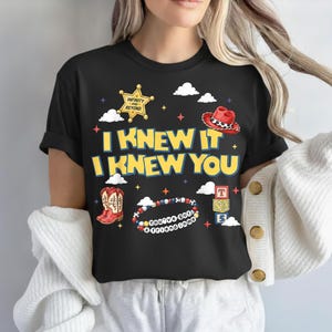 I Knew It I Knew You PNG, You’ve Got A Friend In Me Inspired Design, Toy Story Style Friendship Quote , Retro Music Tee Digital Download image 1