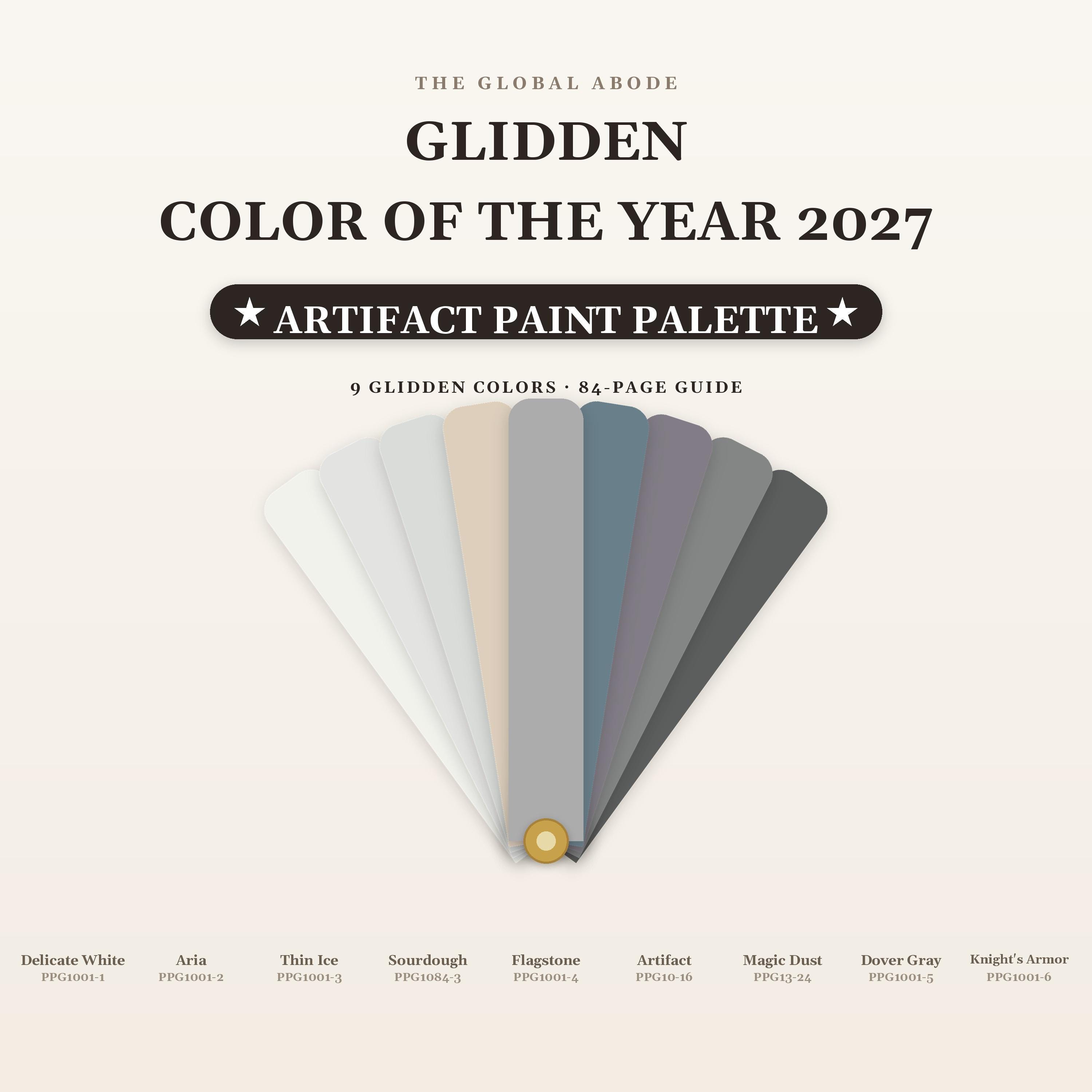 Glidden Artifact Paint Palette