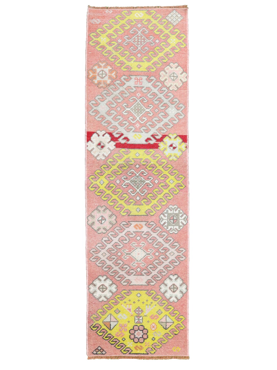 トルコ製ウシャック ヴィンテージランナー 1.9x5.10 – トライバル幾何