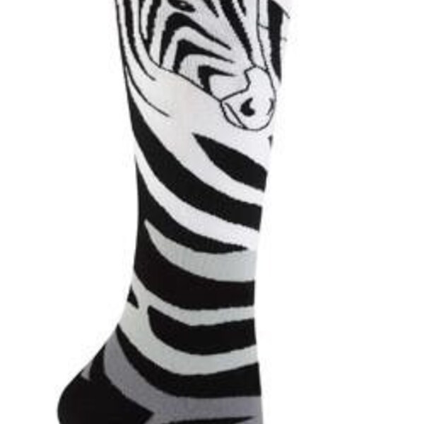 SoRock Zebra Knee Socks