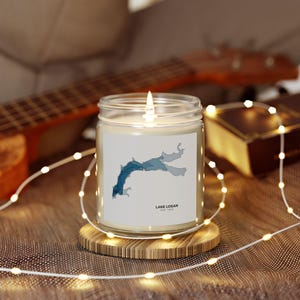 Lake Logan Hocking Hills Candle | Hand-Poured Coconut Apricot Wax