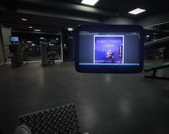 Premium Fitness Planner PDF | Strength Training Planner + Workout Log | Advanced Fitness System
