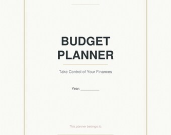 Budgetplanner afdrukbare 88 pagina's maandelijkse wekelijkse tracker pdf