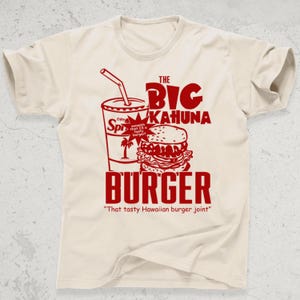 Pulp Fiction 2 unter der Leitung von Quentin Tarantino Michael Jackson Jules Winnfield John Travolta Vincent Vega das Big Kahuna Burger Herren T-Shirt Beige