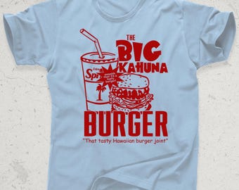 die große Kahuna Burger Pulp Fictionquell Roman L Jackson Jules Winnfield 2 geschrieben und von Quentin Tarantino Vincent Vega T-Shirt gerichtet