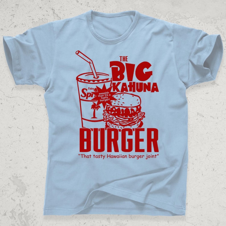 Pulp Fiction 2 unter der Leitung von Quentin Tarantino Michael Jackson Jules Winnfield John Travolta Vincent Vega das Big Kahuna Burger Herren T-Shirt Blau