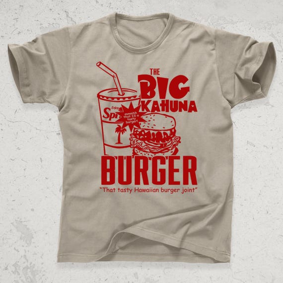 Pulp Fiction 2 directed by Quentin Tarantino Samuel L Jackson Jules Winnfield John Travolta Vincent Vega the Big Kahuna Burger mens t shirt