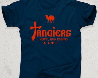 Tangiers Hotel & Kasino T-Shirt - Retro Kasino Las Vegas Hemd