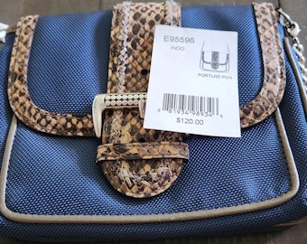 New Brighton indigo Portland Beutel Geldbörse Crossbody