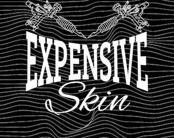 Luxury Tattoo Artist Inking Machine Performance Skin Art PNG SVG Professional Tattooist Expensive Lover Design png svg Digital Download