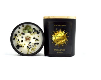 Abundance Crystal Soy Candle