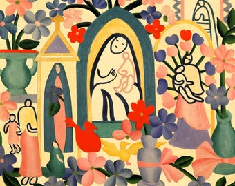 Tarsila do Amaral: O Porto - ブラジルのモダニズム アート プリント