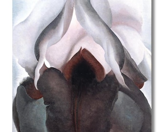 Georgia O'Keeffe Paintings Poster, Georgia O'Keeffe Flowers Painting, Georgia O'Keeffe Print, Georgia O'keeffe Wall Art Poster,Ready To Hang