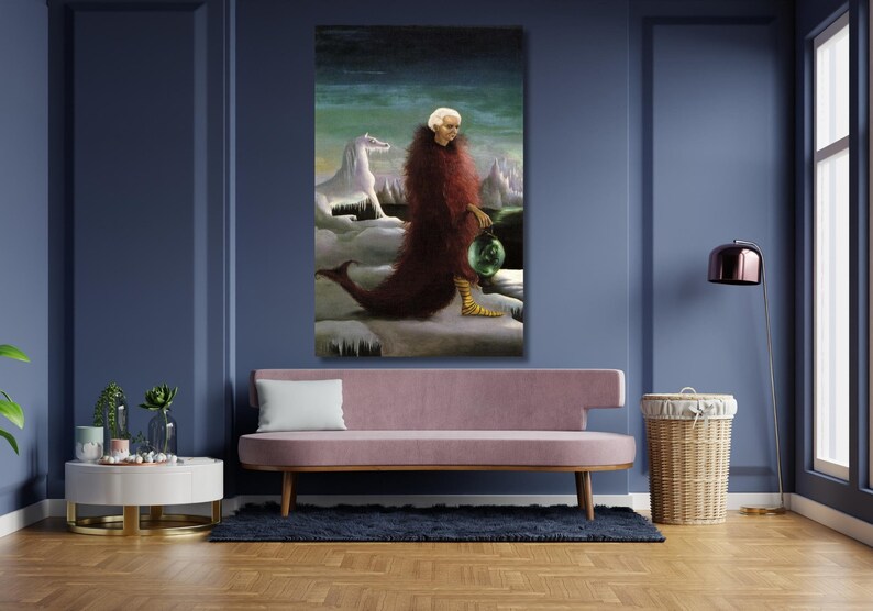 Leonora Carrington Canvas Print ,portrait of Max Ernst Print, Home ...
