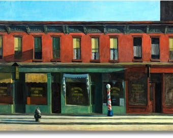 Early Sunday Morning by Edward Hopper: Fine Art Print - Etsy
