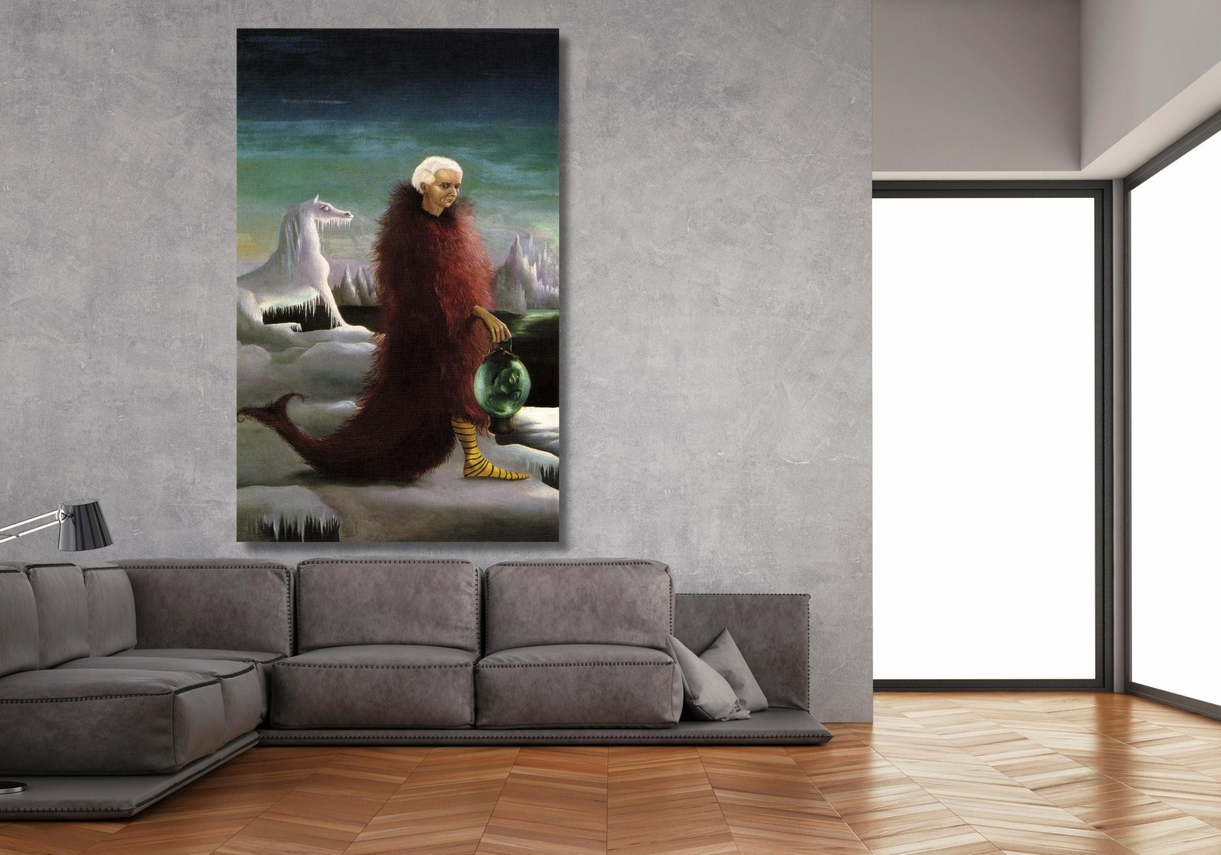 Leonora Carrington Canvas Print ,portrait of Max Ernst Print, Home ...