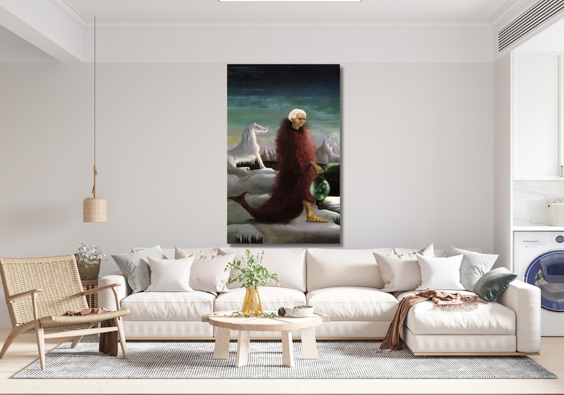 Leonora Carrington Canvas Print ,portrait of Max Ernst Print, Home ...