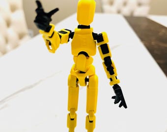 Articulated Action Figure/Dummy 13 – 3D Printed Poseable Toy-Without Accessories