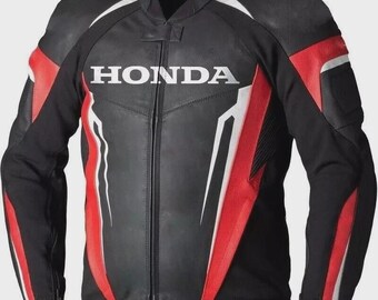 ホンダレーシングバイク用牛革レザージャケット MotoGP 新型ホンダ