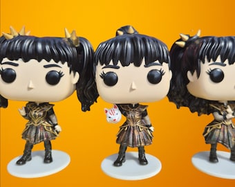 Babymetal Pop Figure with Box, Hand Painted Custom Collectible, Anime Music Band Figure, Babymetal Fan Gift