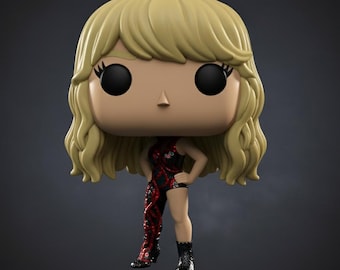 Custom Taylor Swift Pop figure Handpainted