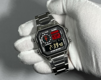 Casio AE-1200WHD — Fullmetal Alchemist Edition | Anime Custom Modification | Modified Casio Watch