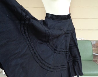 wool circle skirt etsy