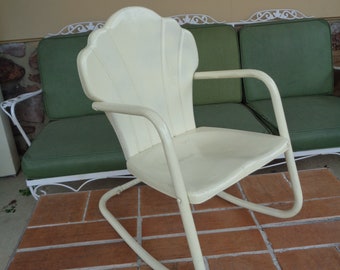 Vintage Metal Lawn Chairs >> Metal Lawn Chair Etsy Vintage Metal Lawn Chairs >> Metal Lawn Chair Etsy