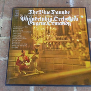 Vintage box set vinyl Philadelphia orchestra Blue Danube Waltz Eugene Ormandy music Nut Cracker