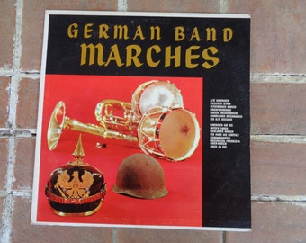 Vintage vinyl record German Band Marches album music Somerset