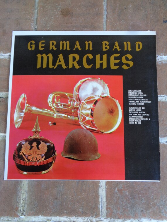 delvist Reaktor Kontur Vintage Vinyl Record German Band Marches Album Music Somerset - Etsy