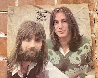 vintage vinyl record Loggins and Messina 1970's album music classic rock