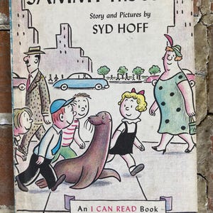 Vintage book children&#39;s Sammy the Seal Syd Hoff 1959 I can read novelty