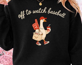 Pour regarder le baseball PNG, conception drôle d'oie de maman de baseball, Png d'amant de baseball, maman de sports drôle Png