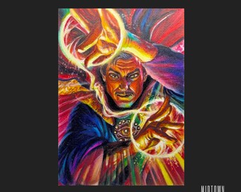 Dr. Strange - Marvel - 1/1 Original Artist Sketch Card (Signed)