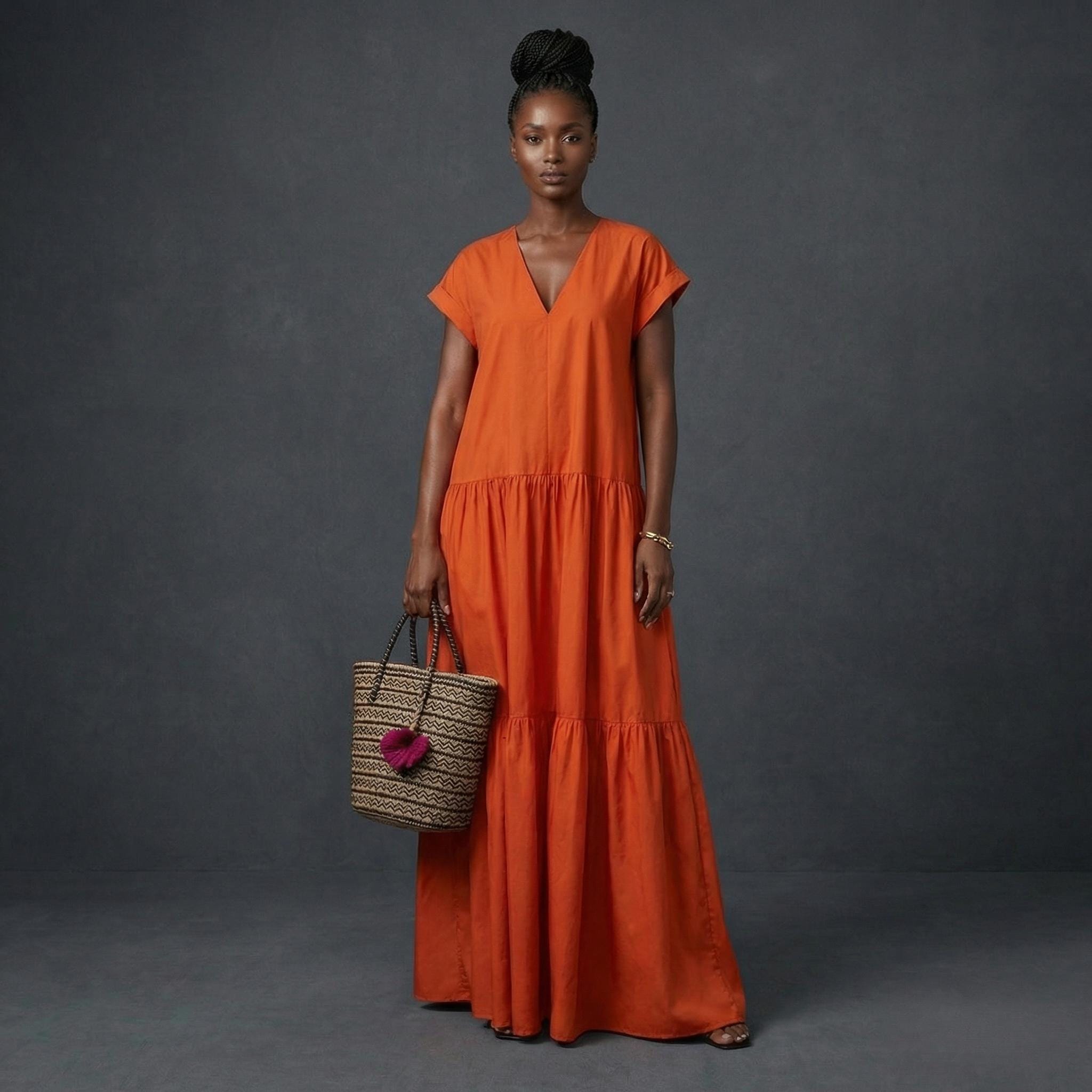 zara boho maxi dress 50% Off main image 0