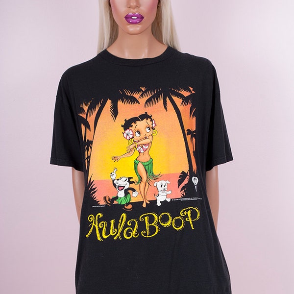 90s Betty Boop Hawaiian Tshirt